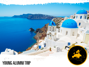 Young alumni trip to the Greek Islands